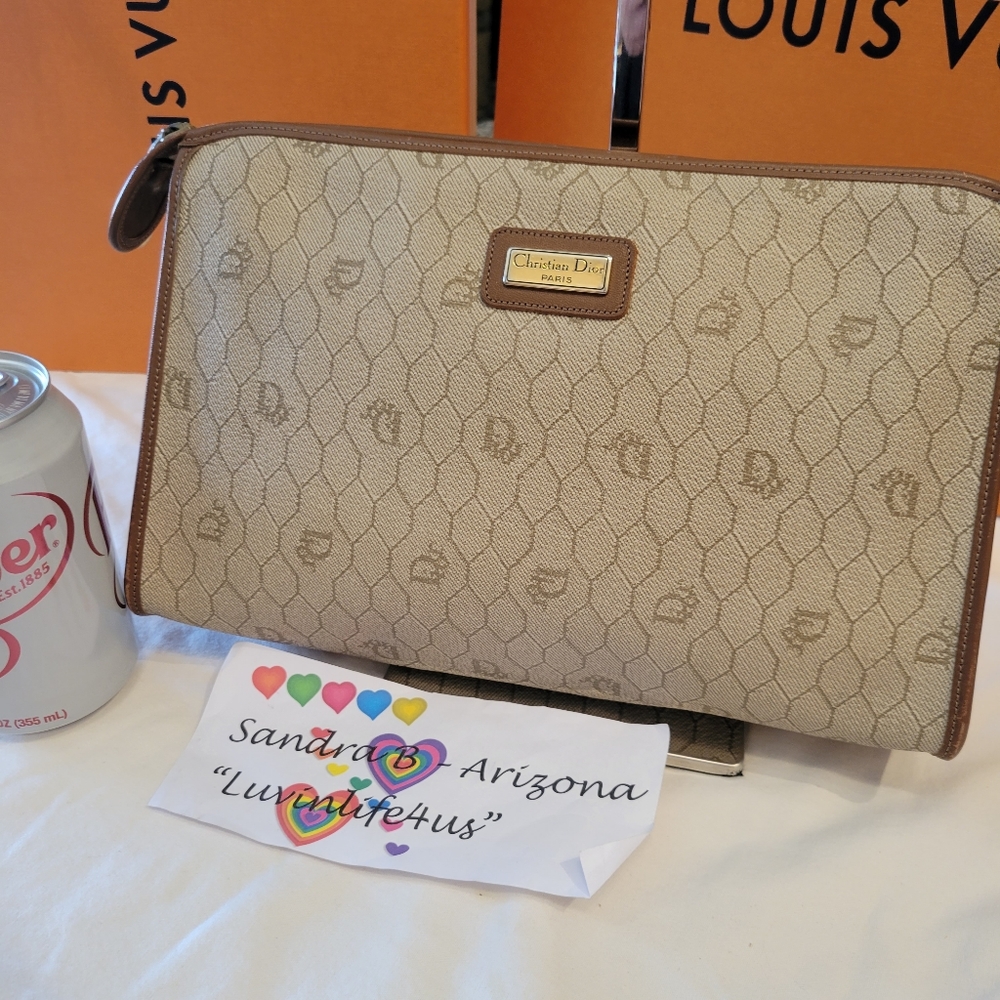 ❤️ CHRISTIAN DIOR CLUTCH COSMETIC POUCH BAG